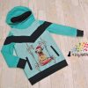 Julehund, mops - bomuldsjersey - panel