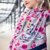 Pompom bambi - lillestoff GOTS/økologisk bomuldsjersey - rapport ca. 80 cm. - Image 5