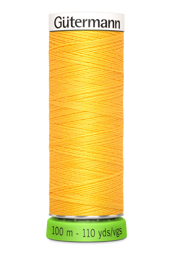 Sol gul - Recycled / genanvendt - 100 meter