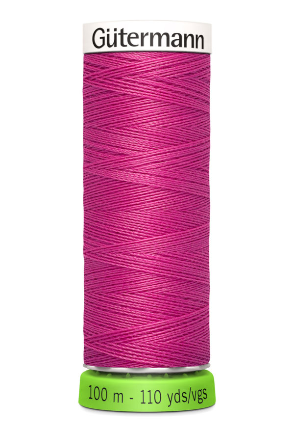 Pink sytråd - Recycled / genanvendt - 100 meter