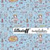 Sew on and keep calm/bare sy videre - lillestoff GOTS/økologisk bomuld
