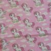 My little unicorn/enhjørning på rosa - 100% fastvævet bomuld/poplin - Image 3