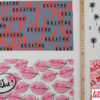 Miss Patty masker/mundbind - lillestoff GOTS/økologisk bomuld - rapport ca. 75 x 142 cm (9 paneler) - Image 4