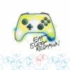 Respawn, controller ps/xbox, rapport - lillestoff GOTS/økologisk bomuldsjersey