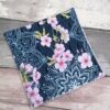Vaskeklud - Blå buer med lyserøde blomster 1 - Moongazy Cloth