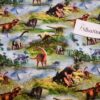 Dinosaurer - GOTS/økologisk bomuldsjersey