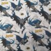 Flyvende Batman - 100% bomuld - 155 cm