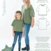 Minikrea symønster nr. 66205 - Boxy T-shirt - 2 -14 år ( 92 – 164) / Women 34 – 50 (EU standard sizes)