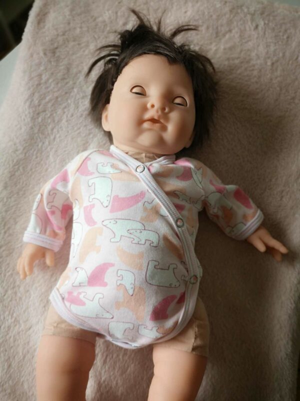 MØNSTER - til bukser og bodystocking - Baby Born/Tiny Treasure/præmatur - Image 7